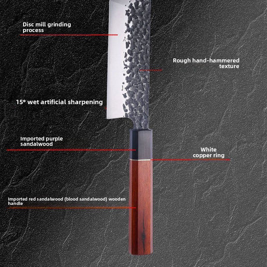 Professional Forged Steel Chef Knife for Daily Cooking Use globalswanky 03
