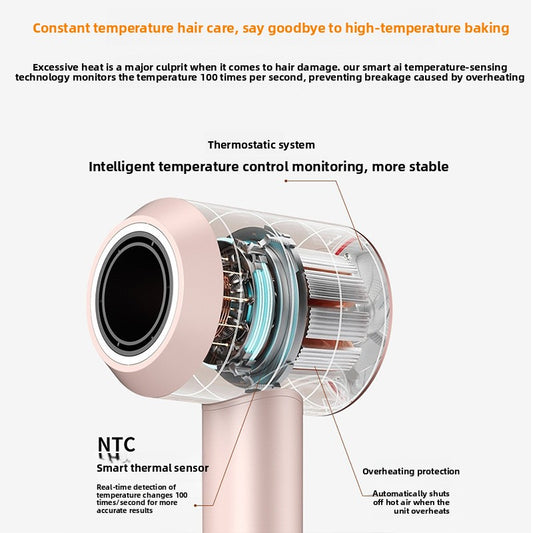 Professional Hair Dryer with Negative Ion Technology Global Swanky 2