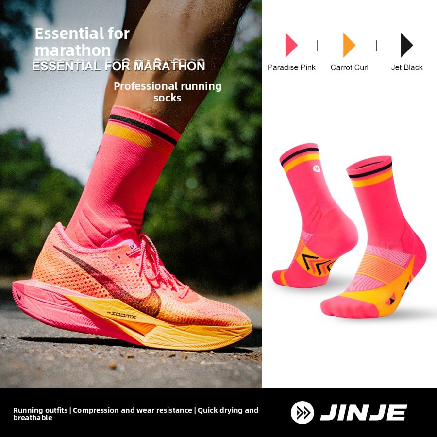 Professional Marathon Running Socks for Long Distance Runs globalswanky 02