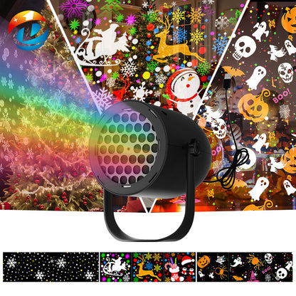 Projection Lamp for Home Decor, Parties and Holiday Lighting Global Swanky 01