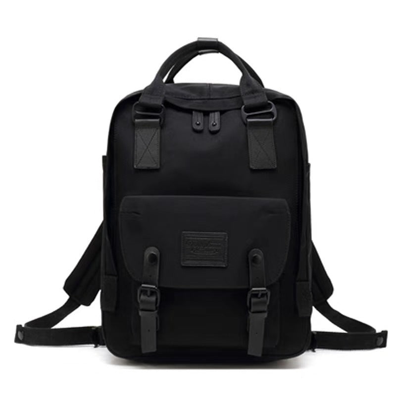 Pure Color Backpack for Men and Women With Simple Daily Carry Global swanky 2