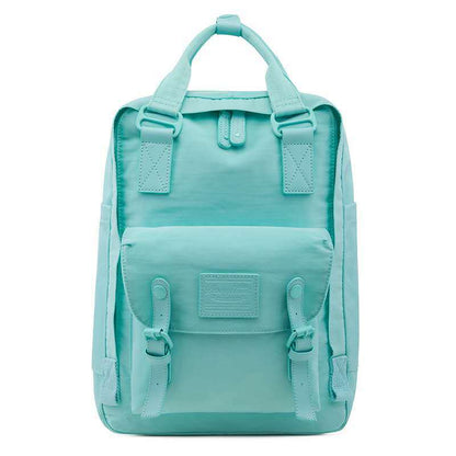 Pure Color Backpack for Men and Women With Simple Daily Carry Global swanky 3