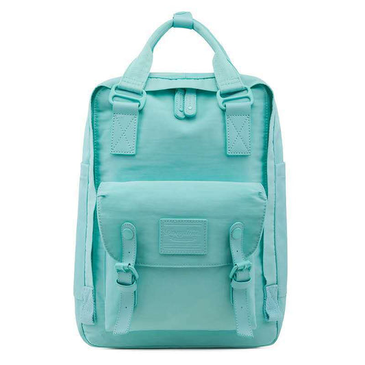 Pure Color Backpack for Men and Women With Simple Daily Carry Global swanky 3