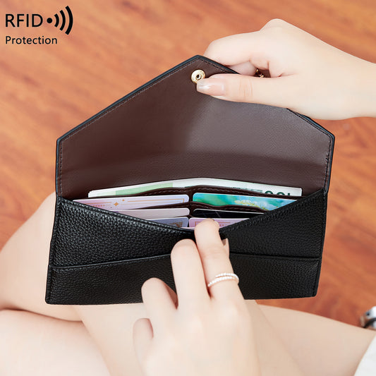  RFID Anti-Theft Women’s Wallet New Stylish Security Wallet
global-swanky 3