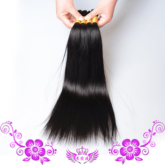 Real Hair Hair Piece Natural Look Human Hair Extensions 
Global swanky 1