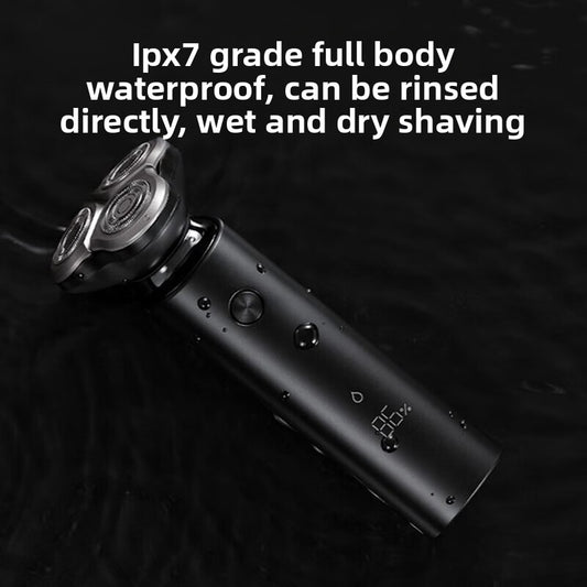 Rechargeable Electric Shaving Razor for Effortless Grooming globalswanky 03