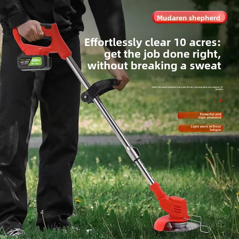 Rechargeable Lawn Mower for Home Gardening and Yard Care globalswanky 02