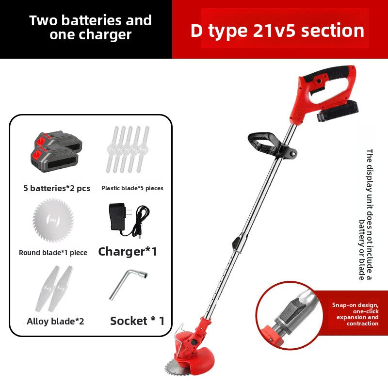 Rechargeable Lawn Mower for Home Gardening and Yard Care globalswanky 03