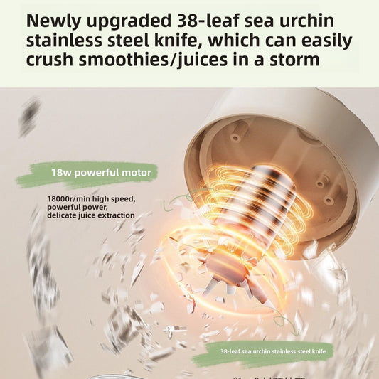 Rechargeable Portable Fresh Juicer for On-the-Go Convenience globalswanky 03