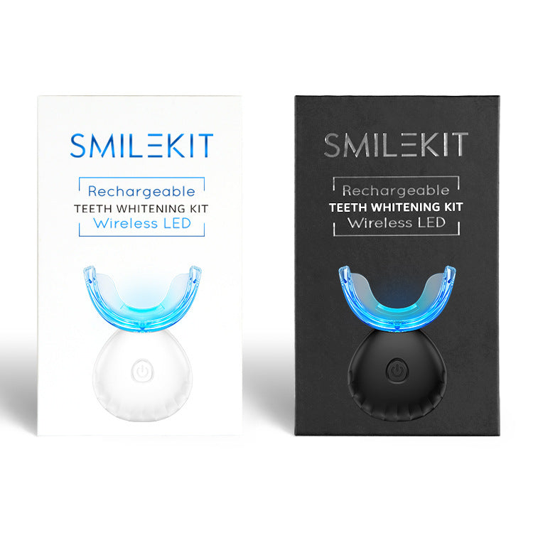 Rechargeable Teeth Whitening Light Kit for Bright Smile Care globalswanky 02