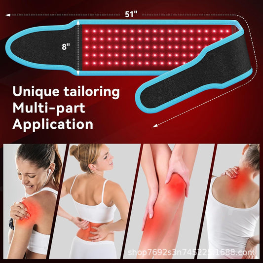 Red Infrared Light Therapy Belt Comfortable Back Support Globalswanky 03