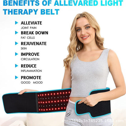 Red Infrared Light Therapy Belt Comfortable Back Support Globalswanky 04