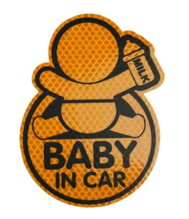 Reflective Car Stickers Baby in Car Safety Warning Decals Kit Global swanky 1