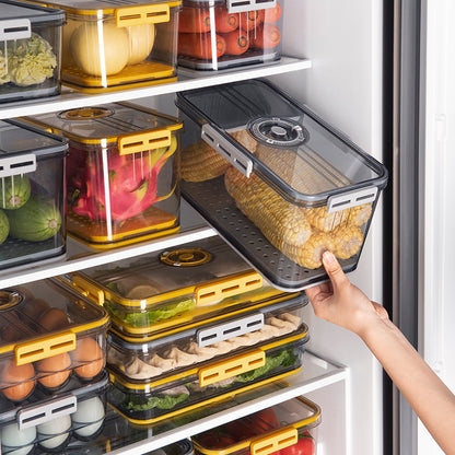 Refrigerator Storage Box for Food Grade PET Plastic Use Daily Global swanky 1