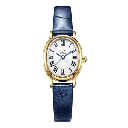 Retro Oval Leather Belt Quartz Watch for Timeless Fashion
global-swanky 2