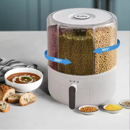  Rice Storage Containers Food Grain Cereal Bins for Pantry Use GLOBAL SWANKY 1