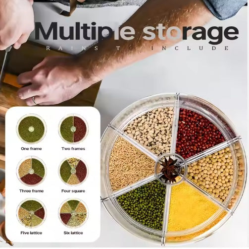  Rice Storage Containers Food Grain Cereal Bins for Pantry Use GLOBAL SWANKY 3