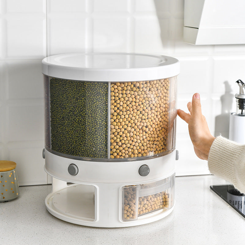  Rotatable Multi - Functional Food Storage Box Convenient 
global-swanky 1