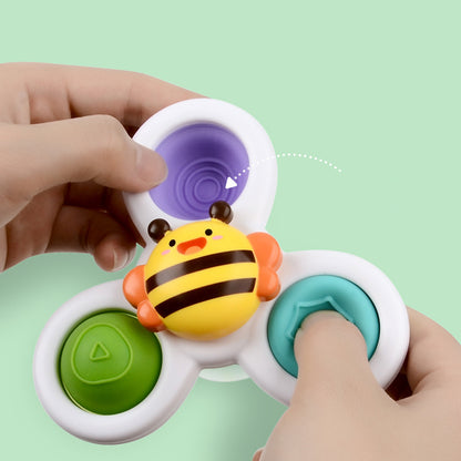 Rotating Flowers Baby Bath Spinning Top Toy for Kids Bath Fun globalswanky 03