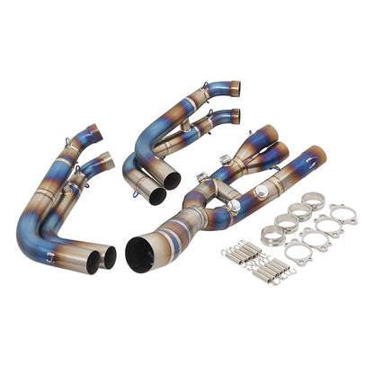 S1000RR Titanium Front Exhaust Pipe Modified Upgrade Now global swanky 2