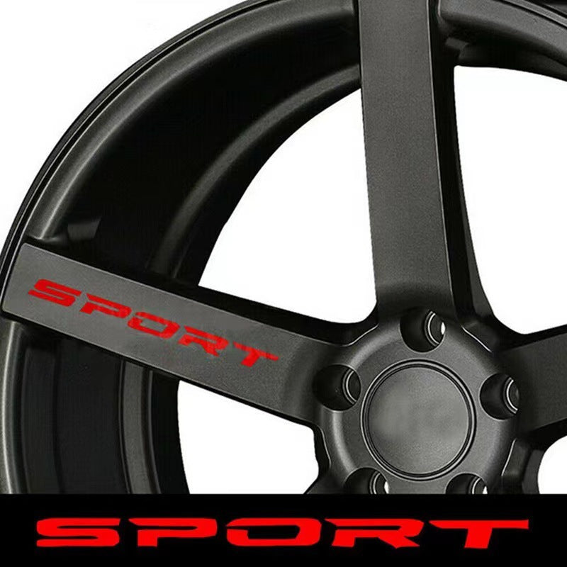 SPORT Car Modification Sticker for Personality Stretch Style Global swanky 3