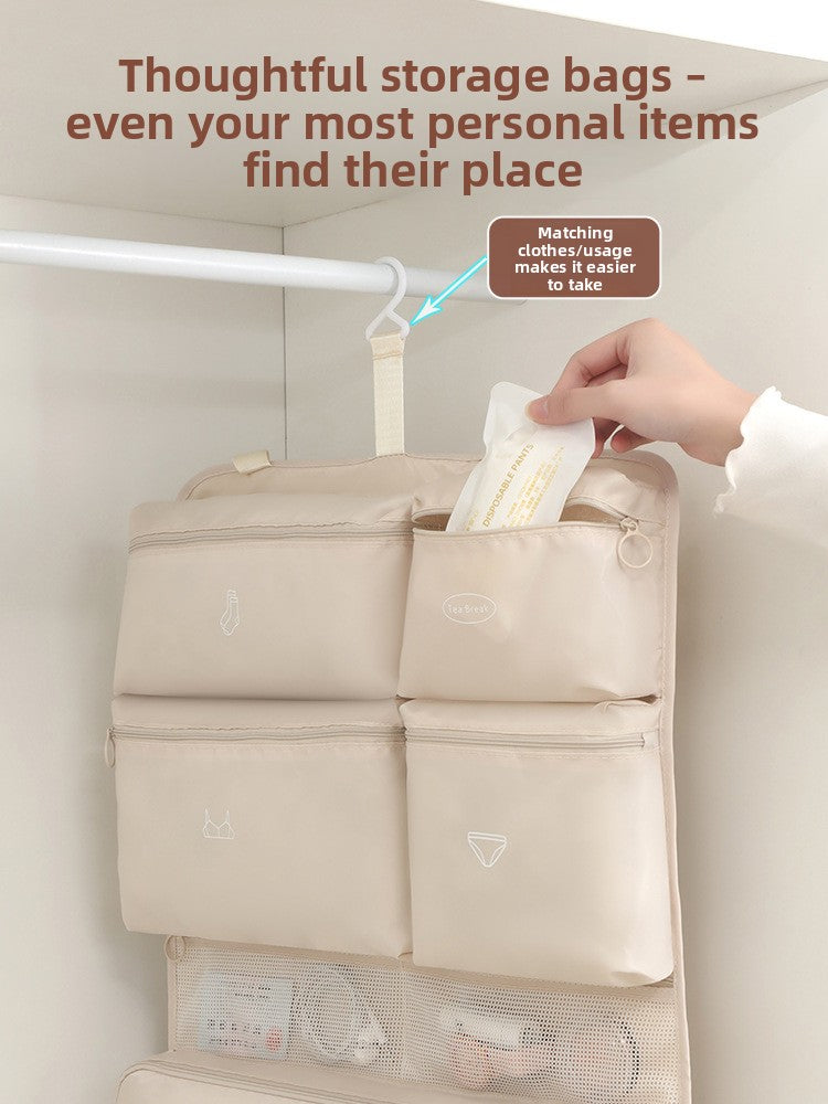 Seven-in-One Expandable Travel Storage Bag for Organized Trips Global Swanky 04