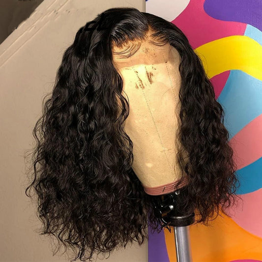 Short Curly Synthetic Wig With Adjustable Net for Comfort Global Swanky 01