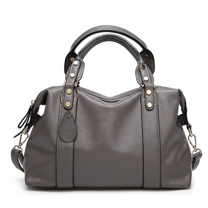 Shoulder Bag Retro Boston Handbag for Women Personalized Look Global swanky 2