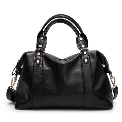 Shoulder Bag Retro Boston Handbag for Women Personalized Look Global swanky 3