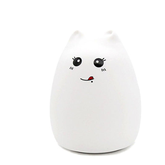 Silicone Touch Sensor LED Night Light for Children Baby Kids globalswanky 03