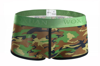 Silky High Elastic Men's Camouflage Fashion Boxer Briefs globalswanky 02
