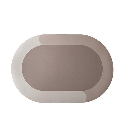  Simple Solid Color Diatom Ooze Floor Mat for Bathroom Comfort global-swanky 2