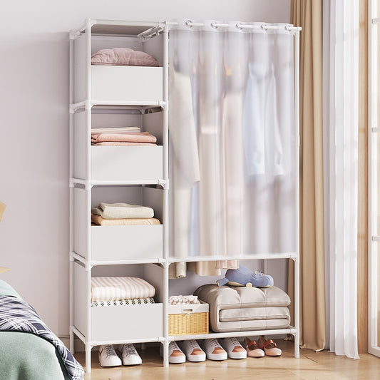  Simple Wardrobe for Bedroom – Quick Assembly & Home Storage
global-swanky 3