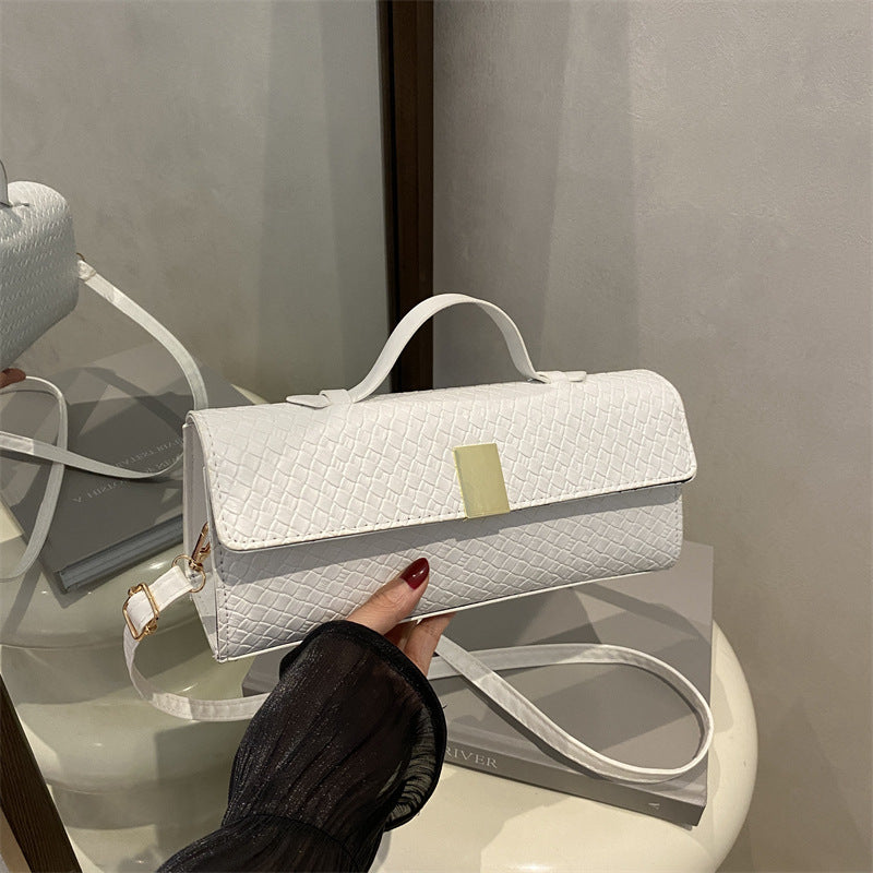 Single-Shoulder Baguette Bag for Chic Daily Styling Uses US Global Swanky 1