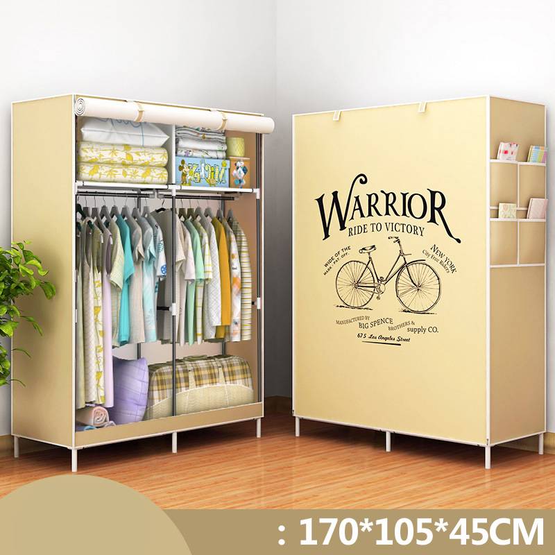 Single Dormitory Dust Closed Wardrobe – Compact Storage 
global-swanky 2