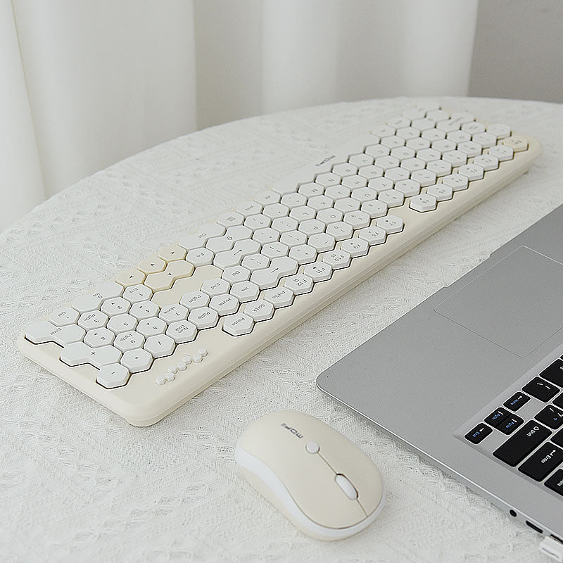 Skywalker Wireless Honeycomb Keyboard and Mouse Set for PC Use Global swanky 2