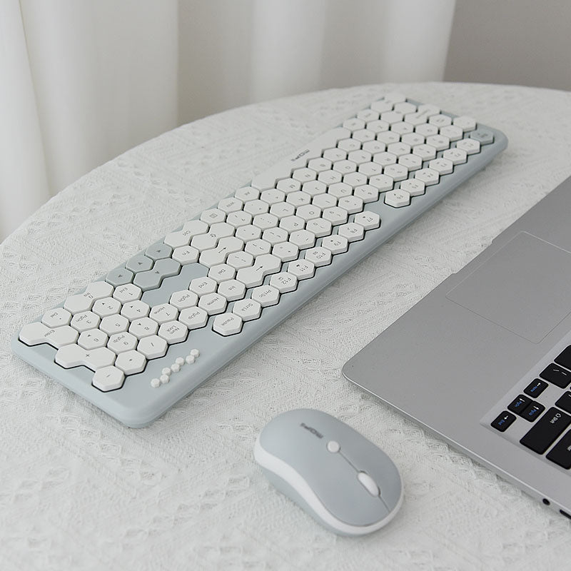 Skywalker Wireless Honeycomb Keyboard and Mouse Set for PC Use Global swanky 3