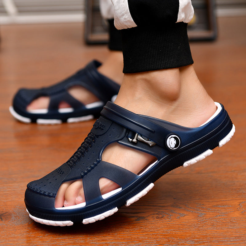 Slippers Men Sandals Flip Flops for Beach Daily Casual Wear Global swanky 1