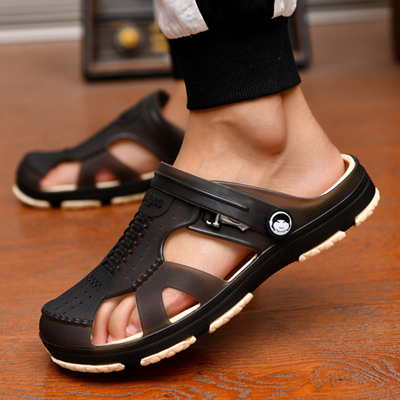 Slippers Men Sandals Flip Flops for Beach Daily Casual Wear Global swanky 3