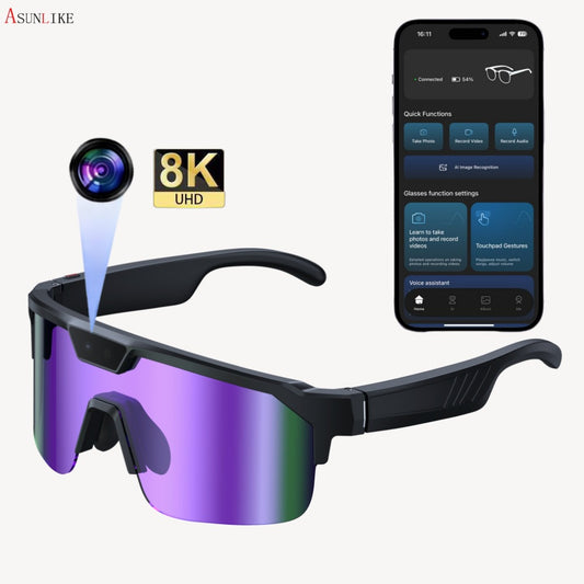 Smart AI Glasses with Advanced Features Smart Connectivity global-swanky 1