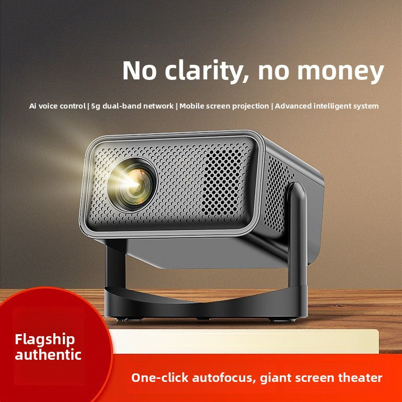 Smart Projector with HD Home Theater and AI Voice Control Global Swanky 01