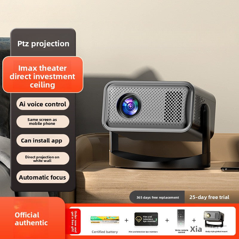 Smart Projector with HD Home Theater and AI Voice Control Global Swanky 02