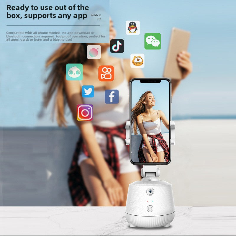  Smart Rotating Tripod Stand – Auto Face Tracking Phone Mount global_swanky 3