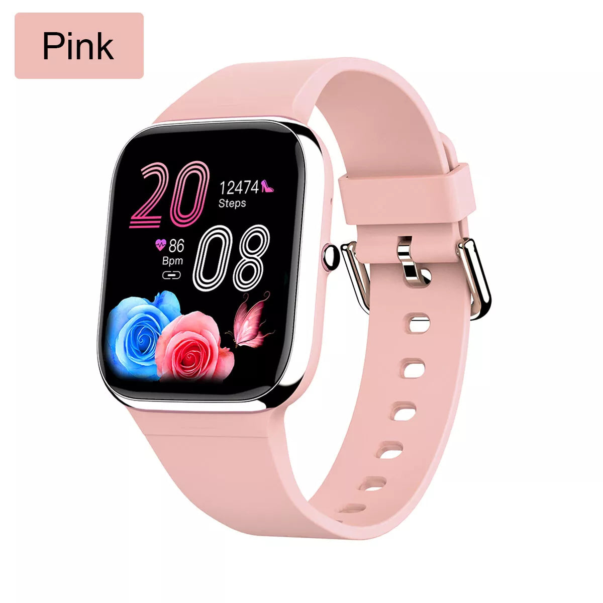 Smart Watch Men Women Fitness Tracker Blood Pressure Heart Rate Sport Watches UK Global swanky 1