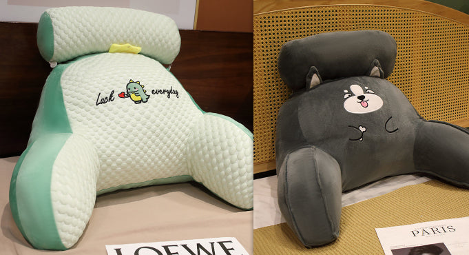  Sofa Fluffy Cushion Triangle Reading Backrest Pillow Comfort
global-swanky 2