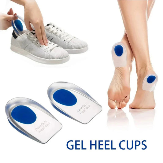 Soft Silicone Gel Insoles for Men & Women Comfort global Swanky 2