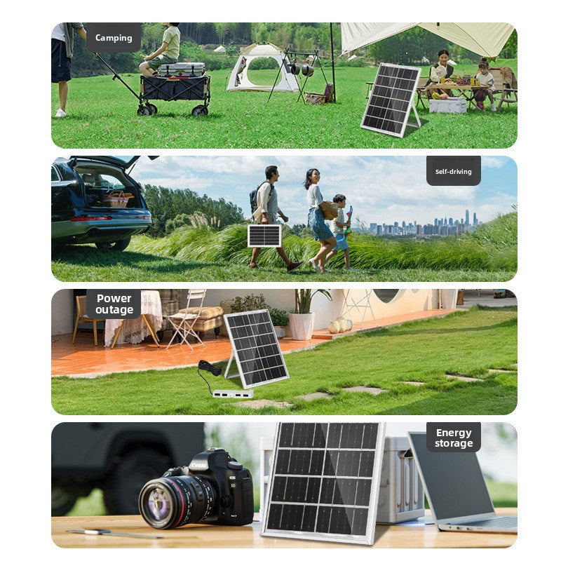  Solar USB Charger Panel with 4 Ports for Camping and Travel global-swanky 3