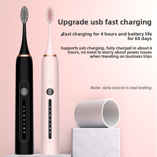  Sonic Electric Toothbrush with Soft Bristles for Gentle Clean  global-swanky 2
