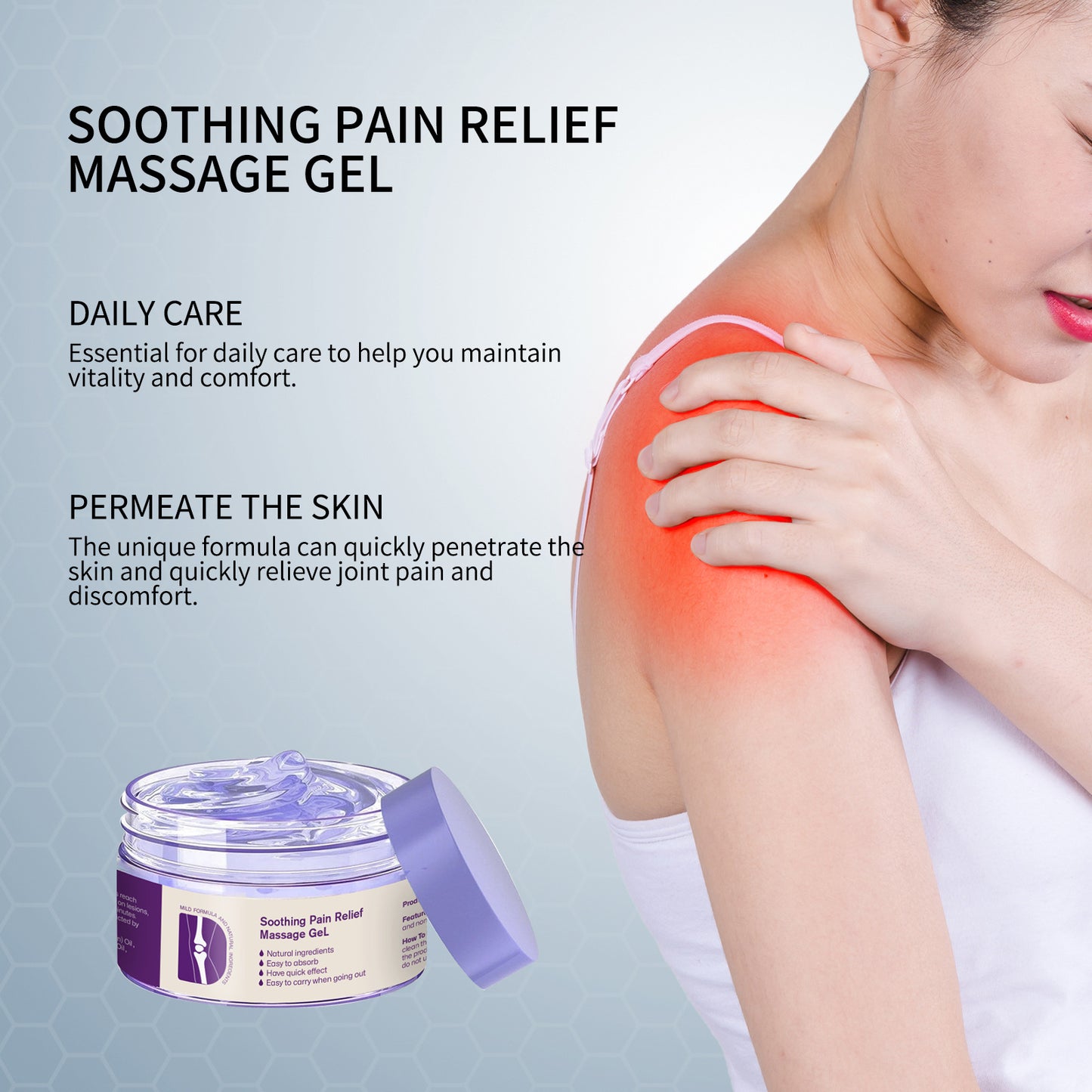 Soothing Joint Care Gel for Effective Pain Relief Use global swanky 3