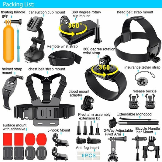 Sports DV Camera Accessories for Travel and Outdoor Shooting globalswanky 03